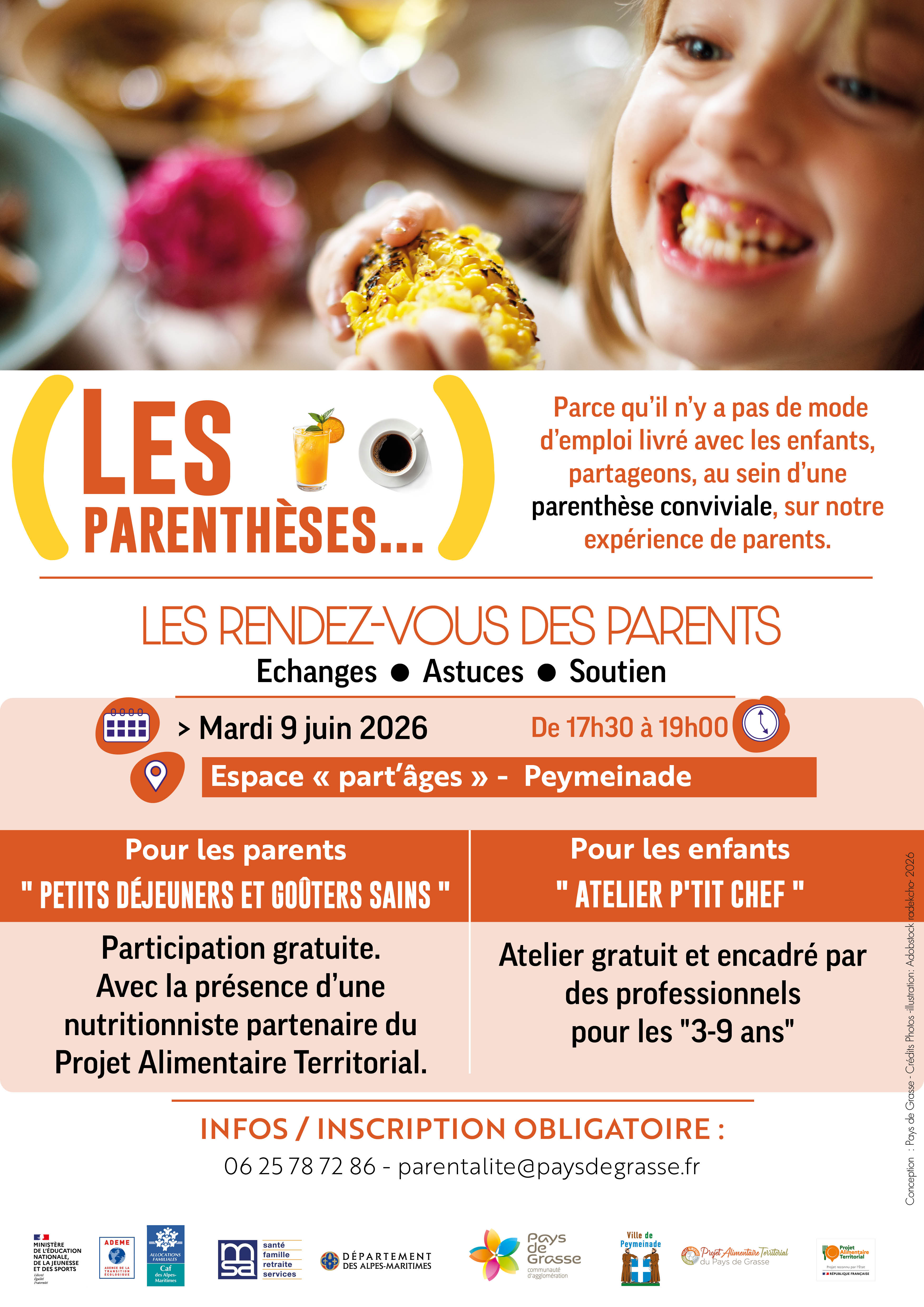 Parenthèses Parents - 9 Juin 2026 - Peymeinade