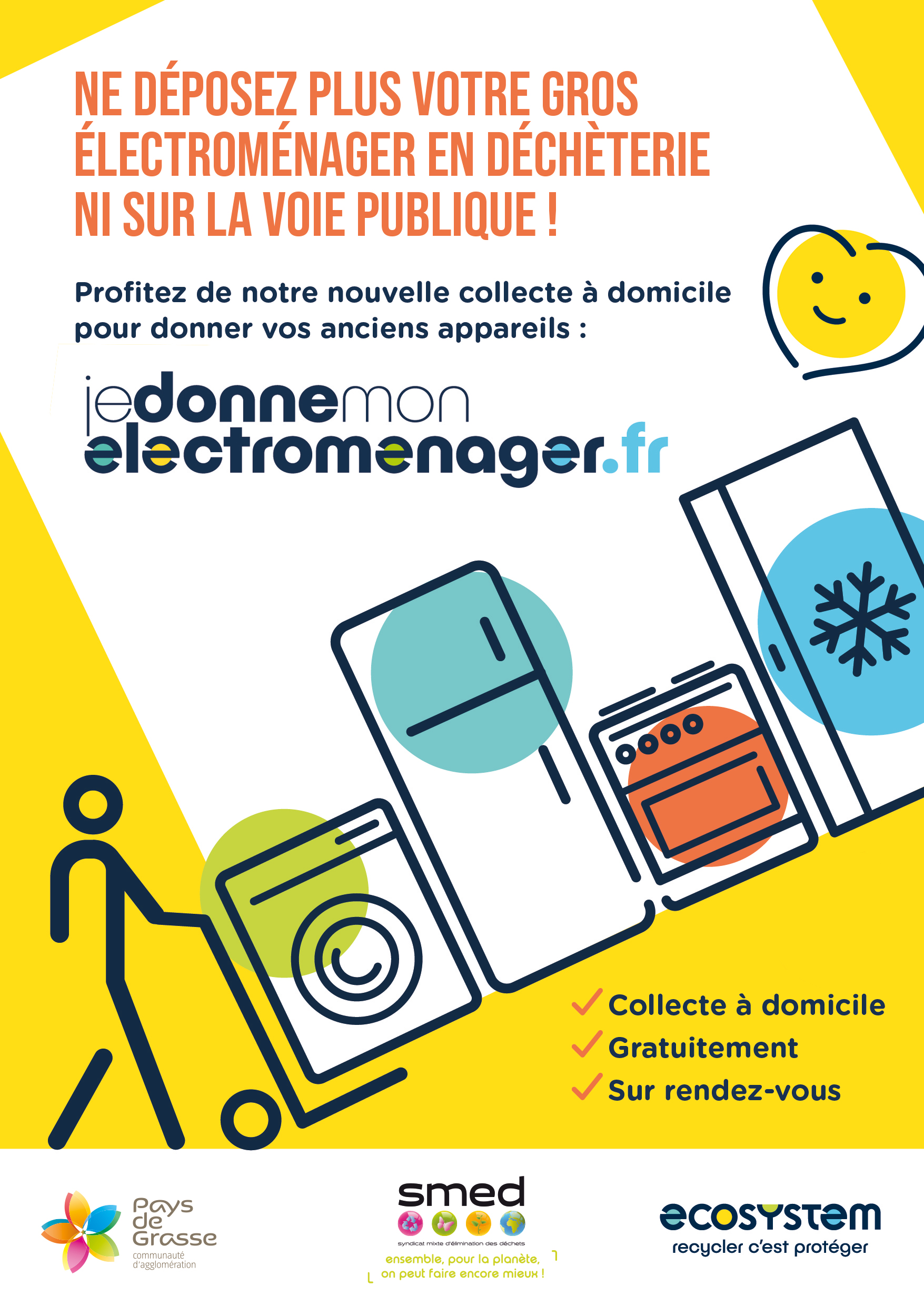 JeDonneMonElectromenager Pays de Grasse SMED