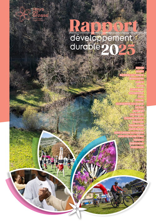 Rapport développement durable Pays de Grasse 2025