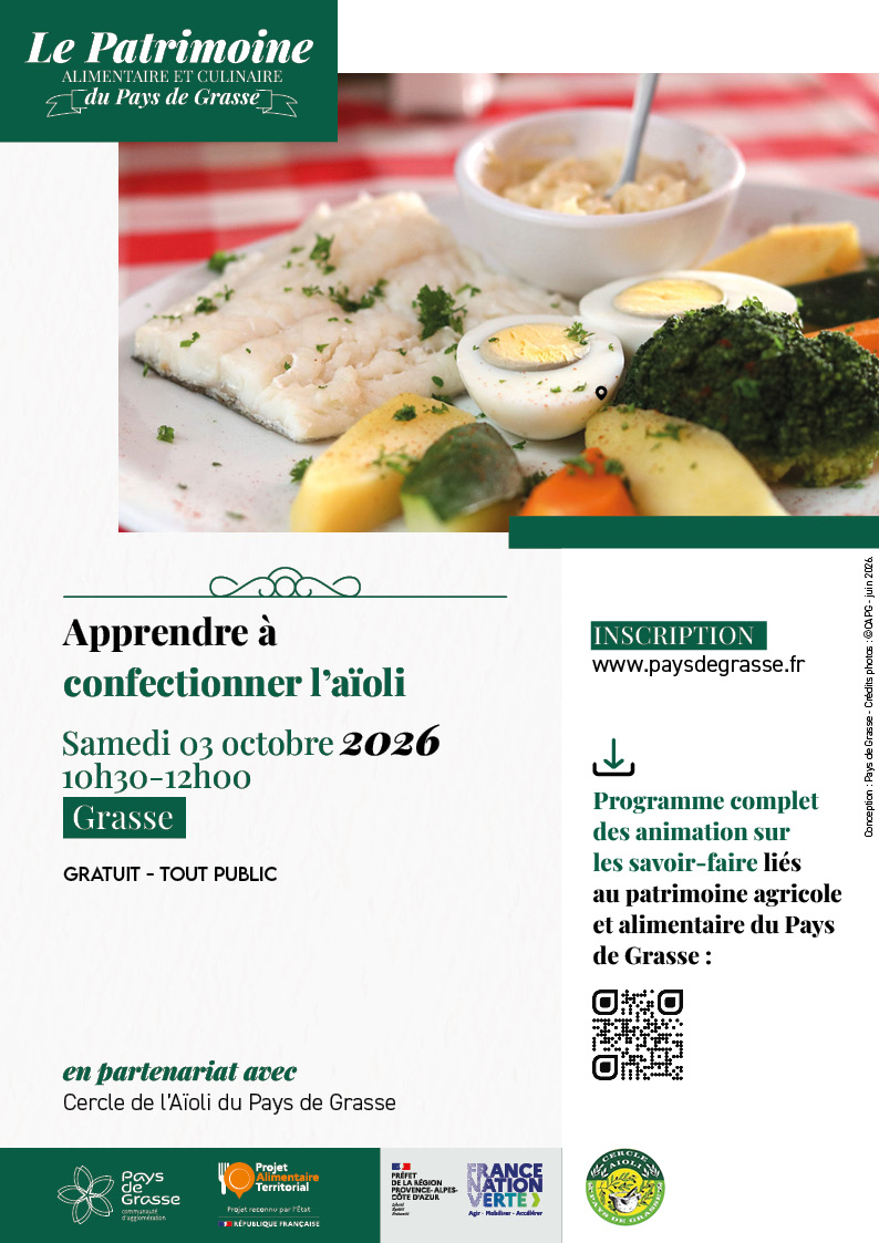 atelier aioli Grasse