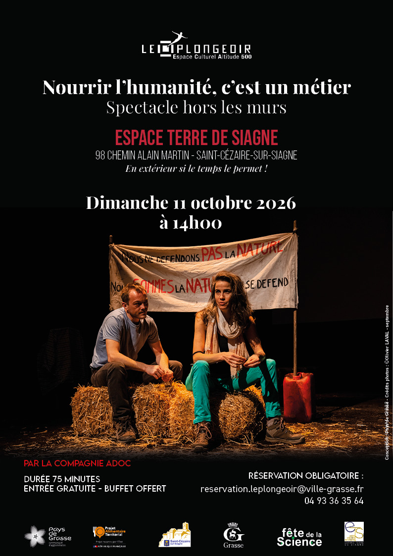 Spectacle théâtre Pays de Grasse PAT