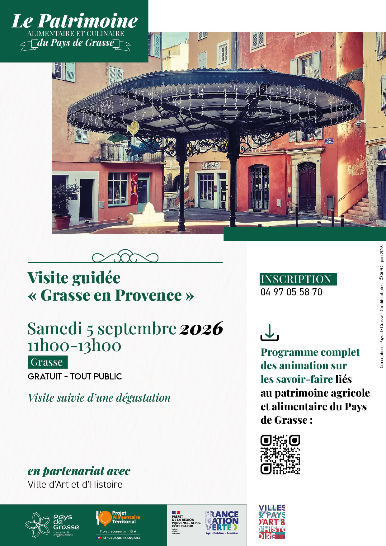 Visite guidée « Grasse en Provence » Pays de Grasse