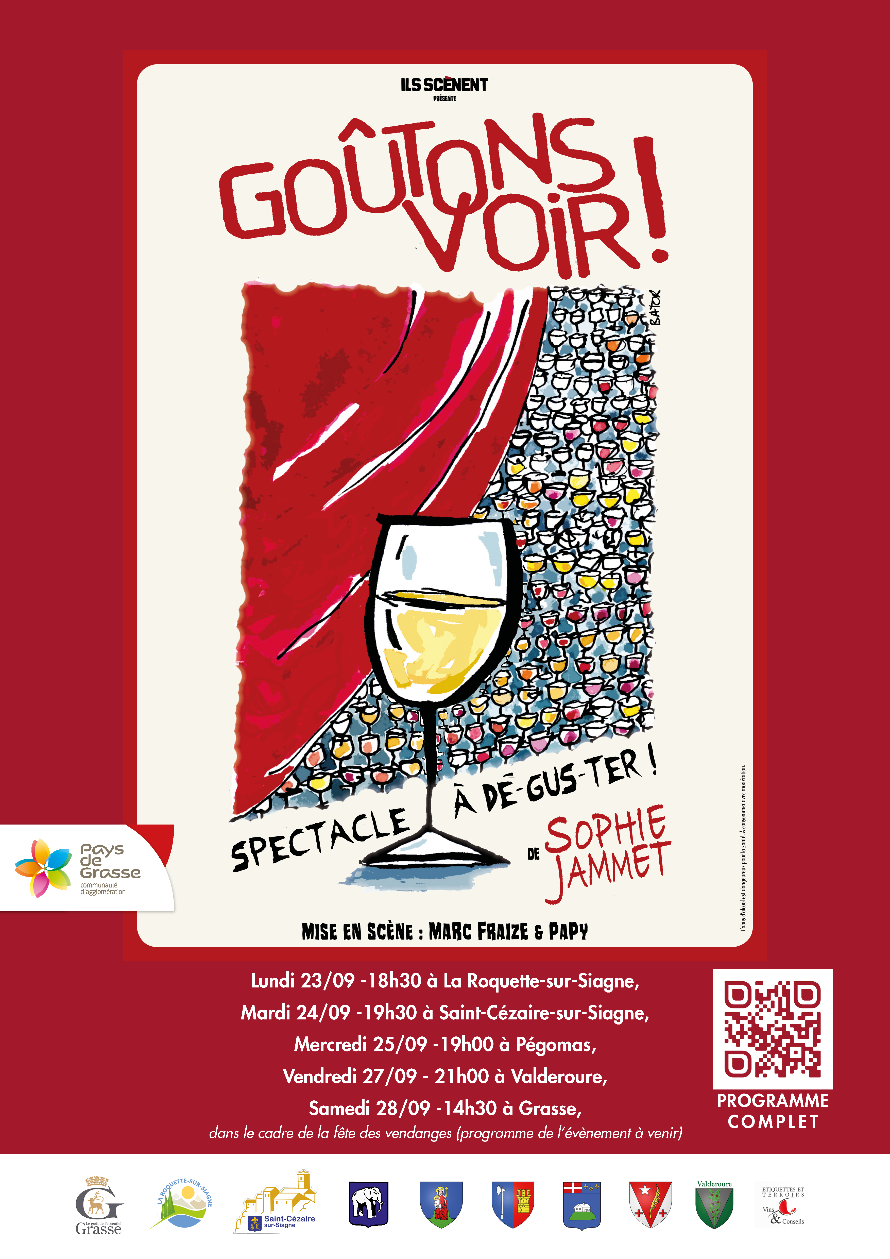 Spectacle de Sophie Jammet "Goutons Voir"