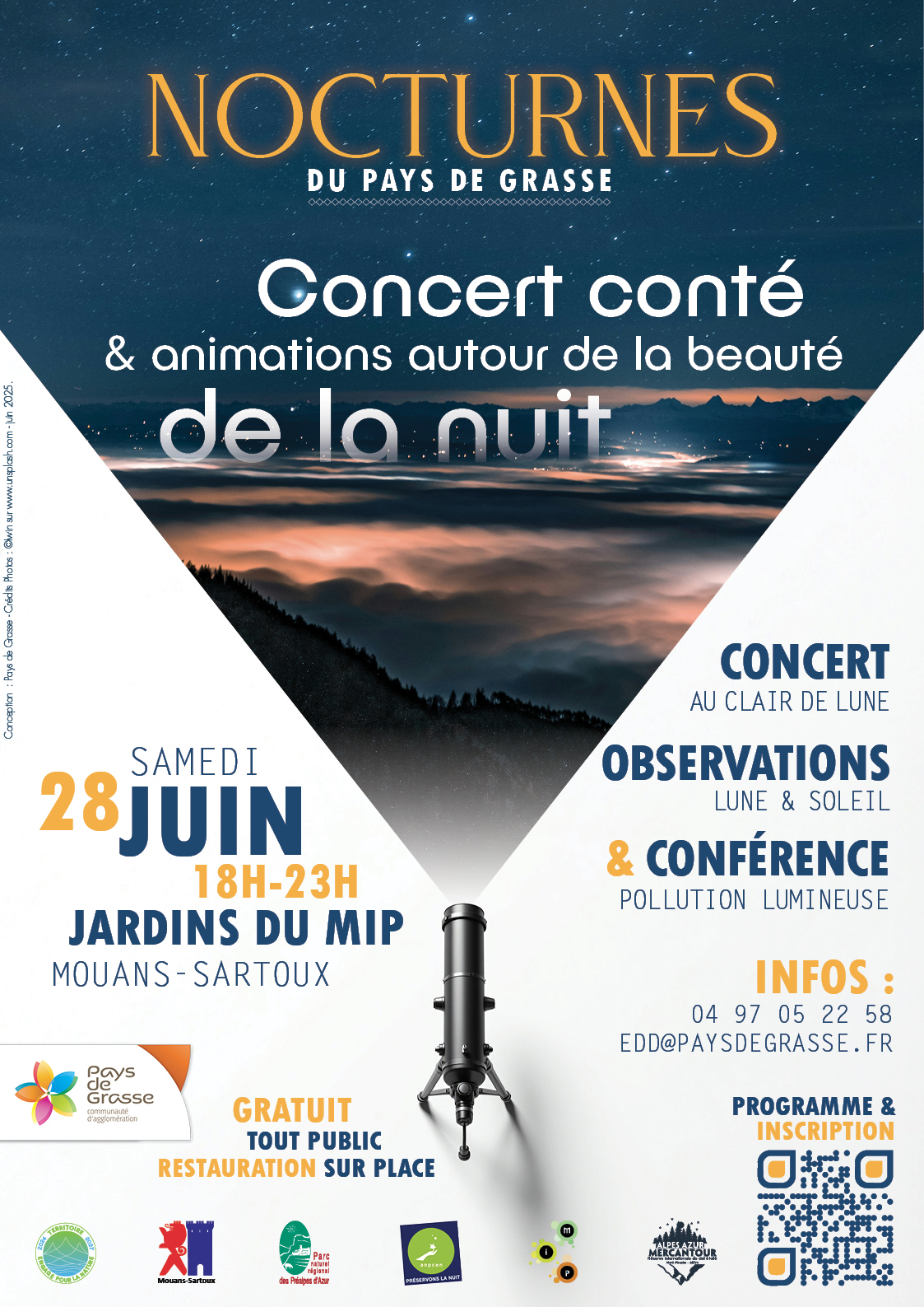 Nocturnes 2025 Pays de Grasse à Mouans-Sartoux
