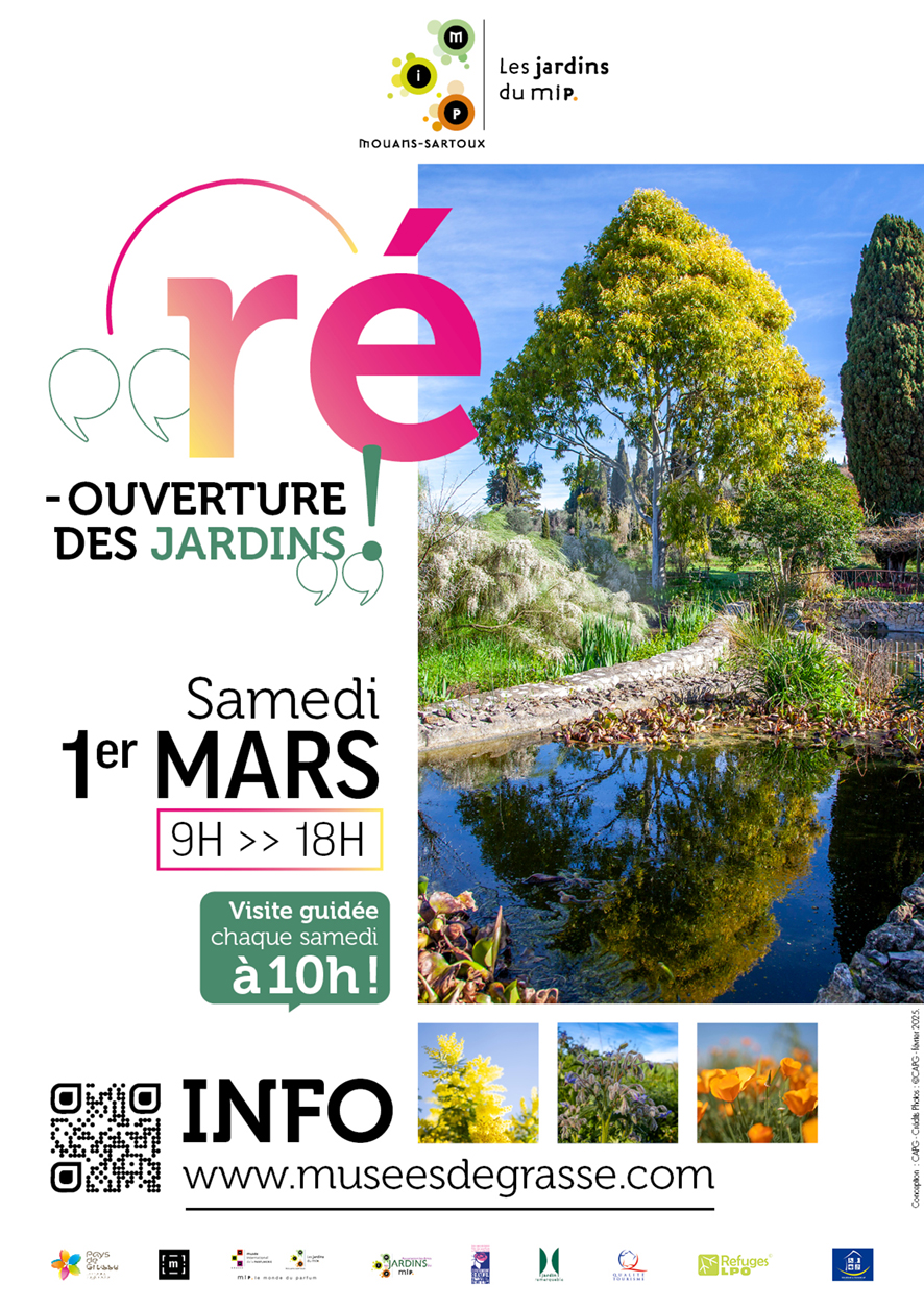 Ouverture Jardins du MIP 