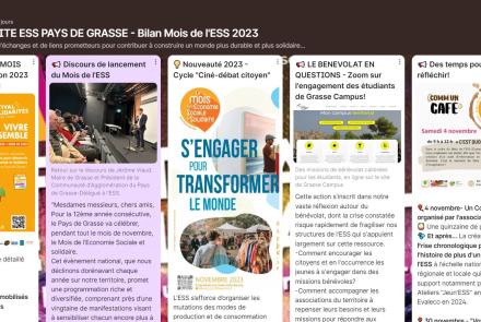 Retour sur les évènements du Mois de l'ESS 2023