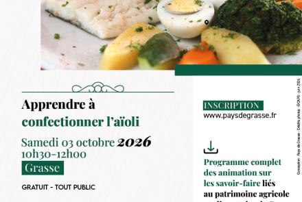 atelier aioli Grasse